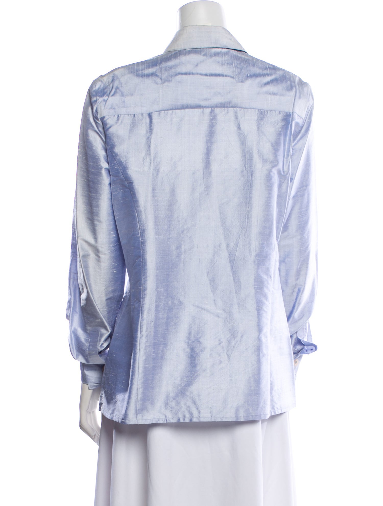 Saks Fifth Avenue Silk Printed Button-Up Top